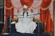 Moharram ul-Haraam: Saiyedna saheb (tus) delivering Bayaan-e-Husaini